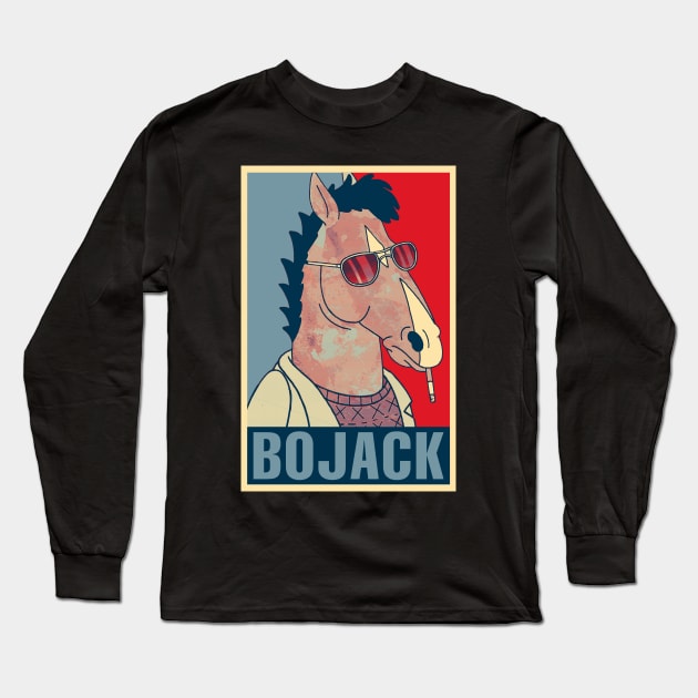 Bojack Hope Long Sleeve T-Shirt by TEEVEETEES
